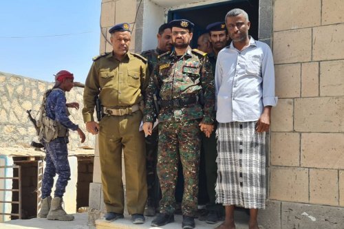 وكيل أول وزارة الداخلية يتفقد عدداً من المرافق الأمنية في وادي وصحراء حضرموت Image