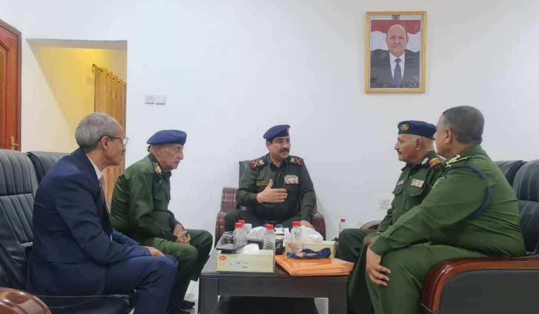 وزير الداخلية يطلع على سبل تعزيز اداء قطاعات الوزارة من العاصمة المؤقتة عدن Image