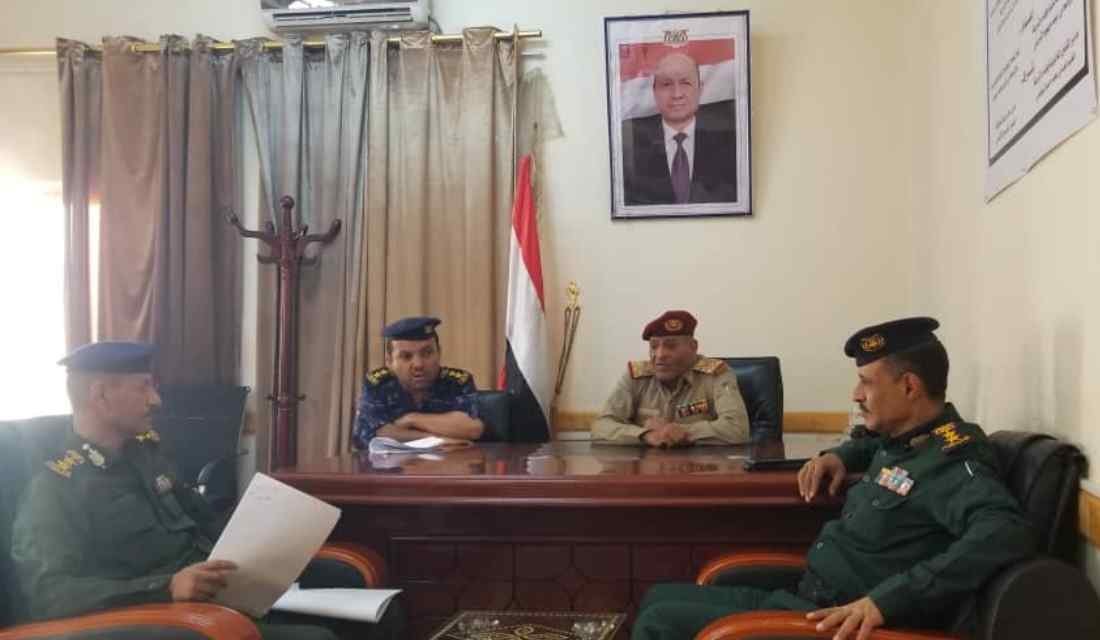 الوكيل الصبري يتفقد سير العمل في شرطة تعز Image