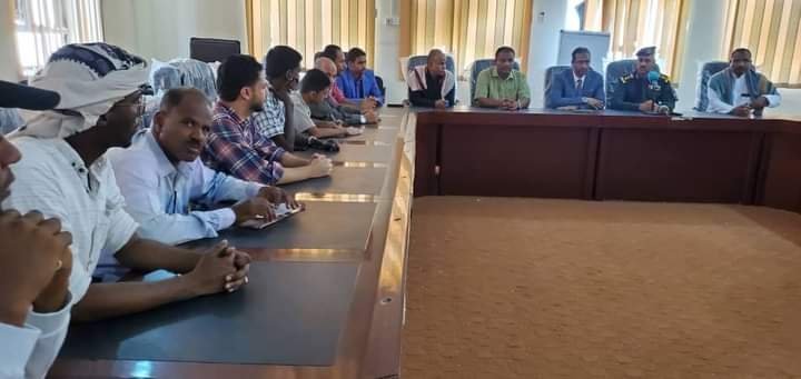 وكيل أول محافظة المهرة يترأس لقاء موسعا لإعلاميي المحافظة لتفعيل دور التوعوية بأضرار المخدرات على المجتمع Image