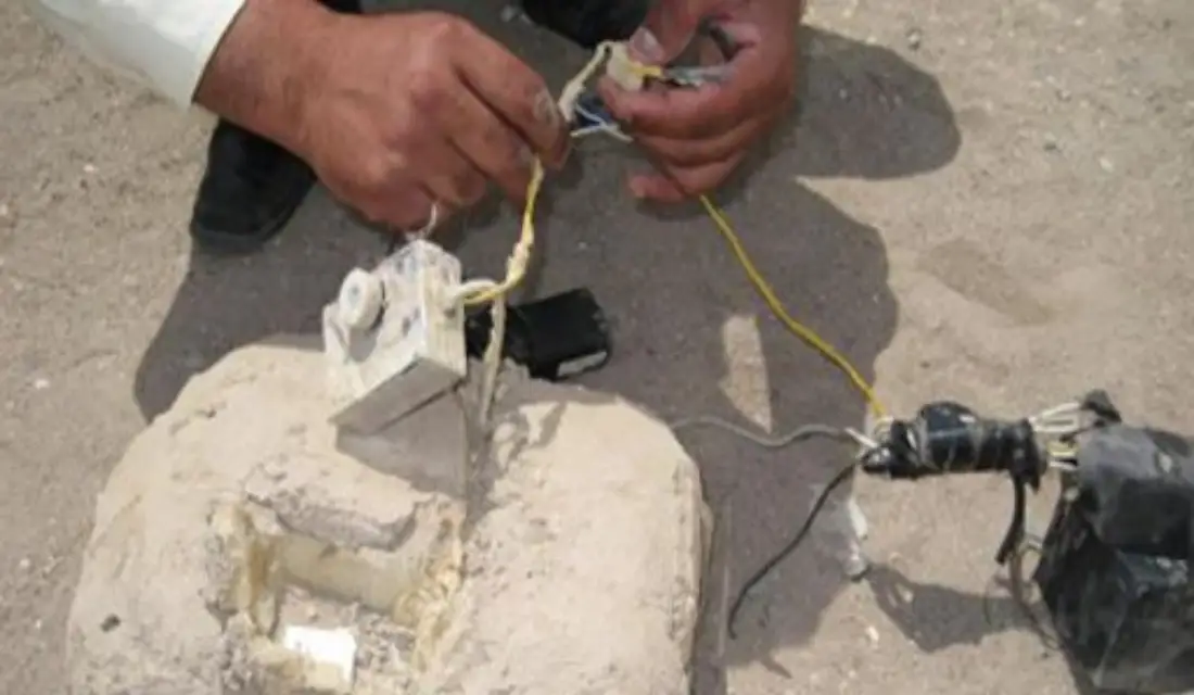 الفرق الهندسية بشبوة تتمكن من تفكيك عبوة ناسفة Image