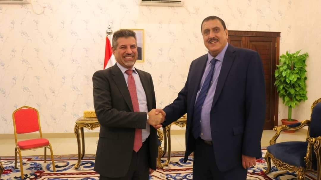 مدير شرطة العاصمة المؤقتة عدن يلتقي السفير الأمريكي لمناقشة جملة من المواضيع الأمنية Image