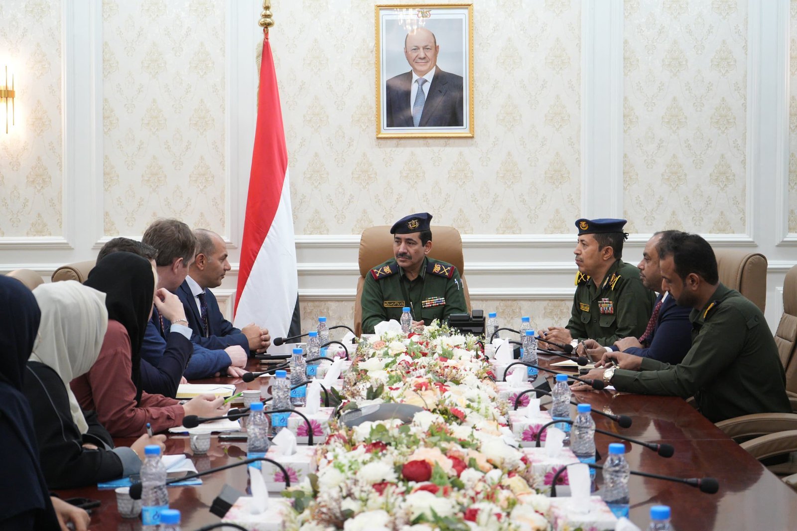 وزير الداخلية يلتقي وفد إدارة حوكمة هجرة الحدود بالمنظمة الدولية للهجرة Image