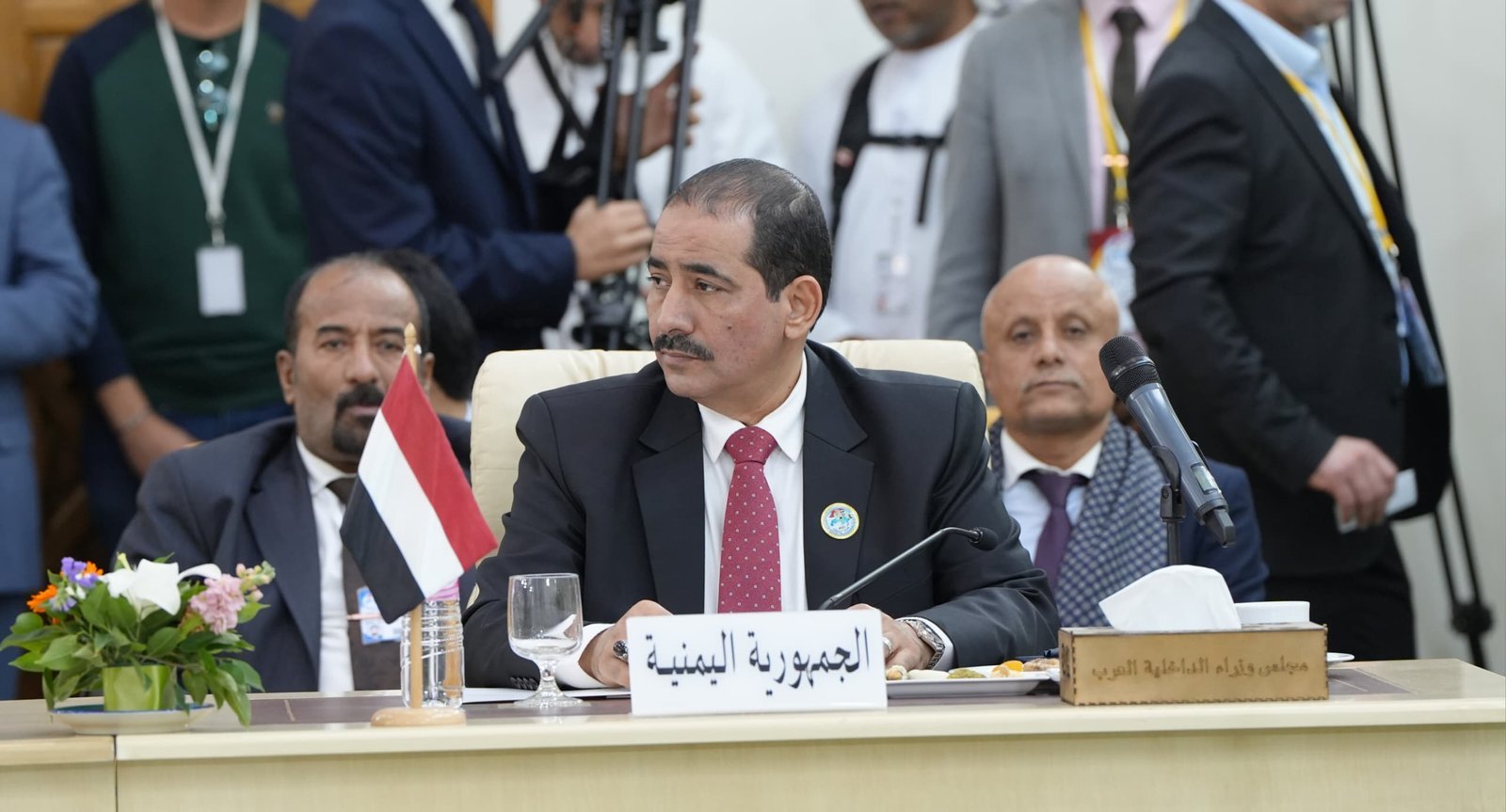 وزير الداخلية يشارك في جدول أعمال الدورة الحادية والأربعون لمجلس وزراء الداخلية العرب بتونس Image