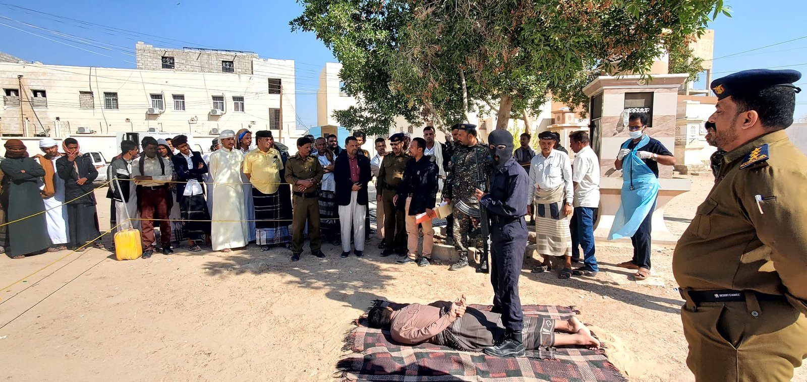 تنفيذ حكم قصاص بالاعدام في مدان بالقتل بسيئون Image