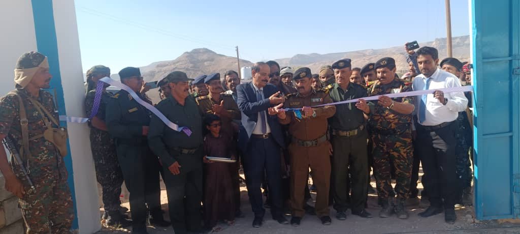 الوكيل الدغاري ومدير عام شرطة شبوة يفتتحان مبنى إدارة شرطة مديرية جردان Image