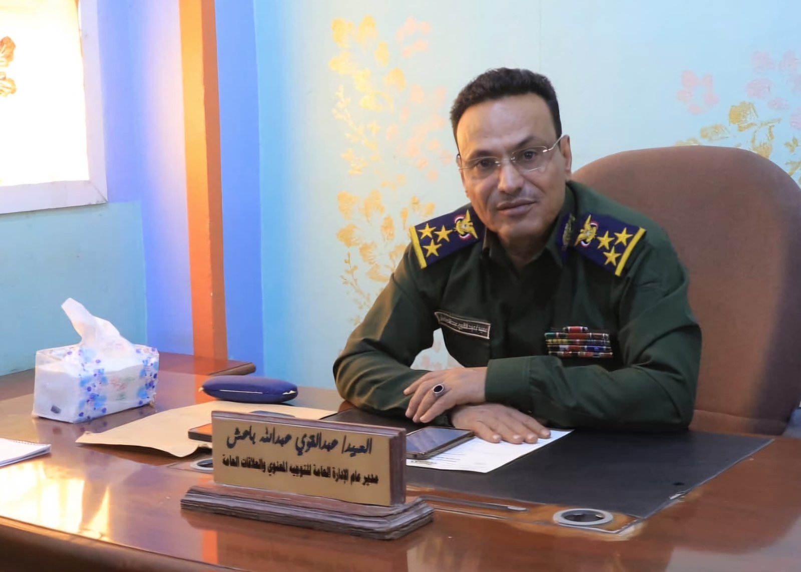 العميد باعش يدعو لتوحيد الصف واستكمال معركة التحرير قبل فوات الأوان Image