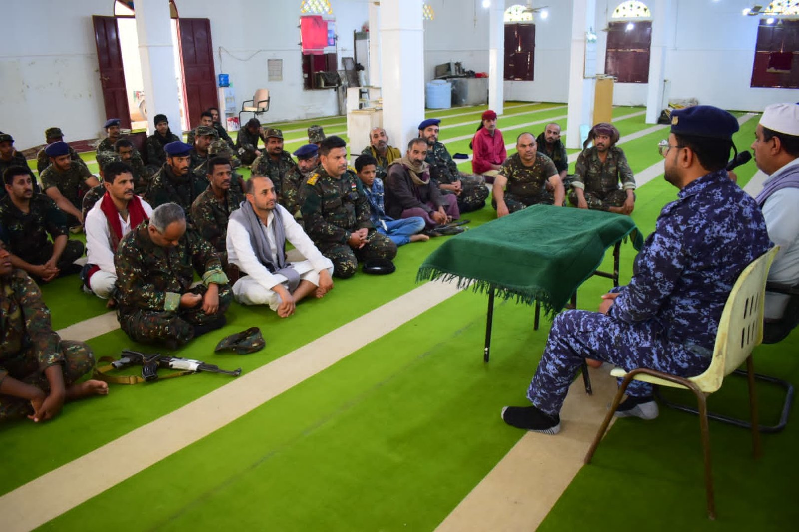 تواصل البرنامج التوجيهي الرمضاني بشرطة وادي وصحراء حضرموت   Image