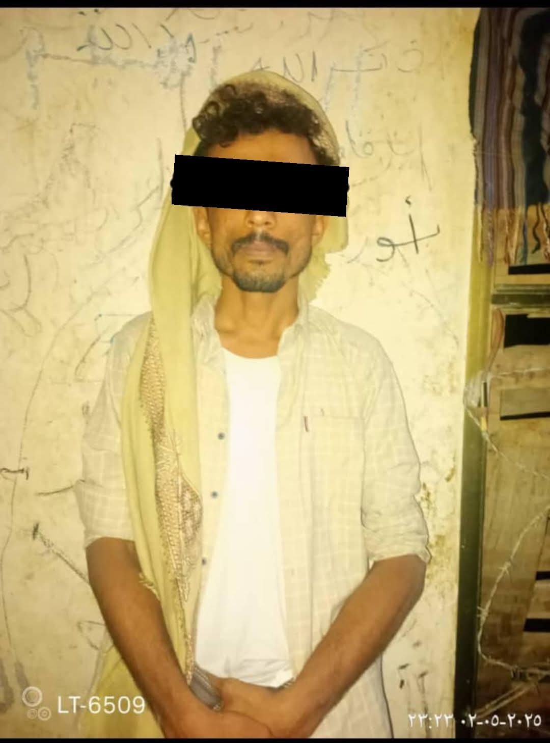 أمن لودر يتسلم قاتل مواطن عقب ساعات من وقوع الجريمة Image