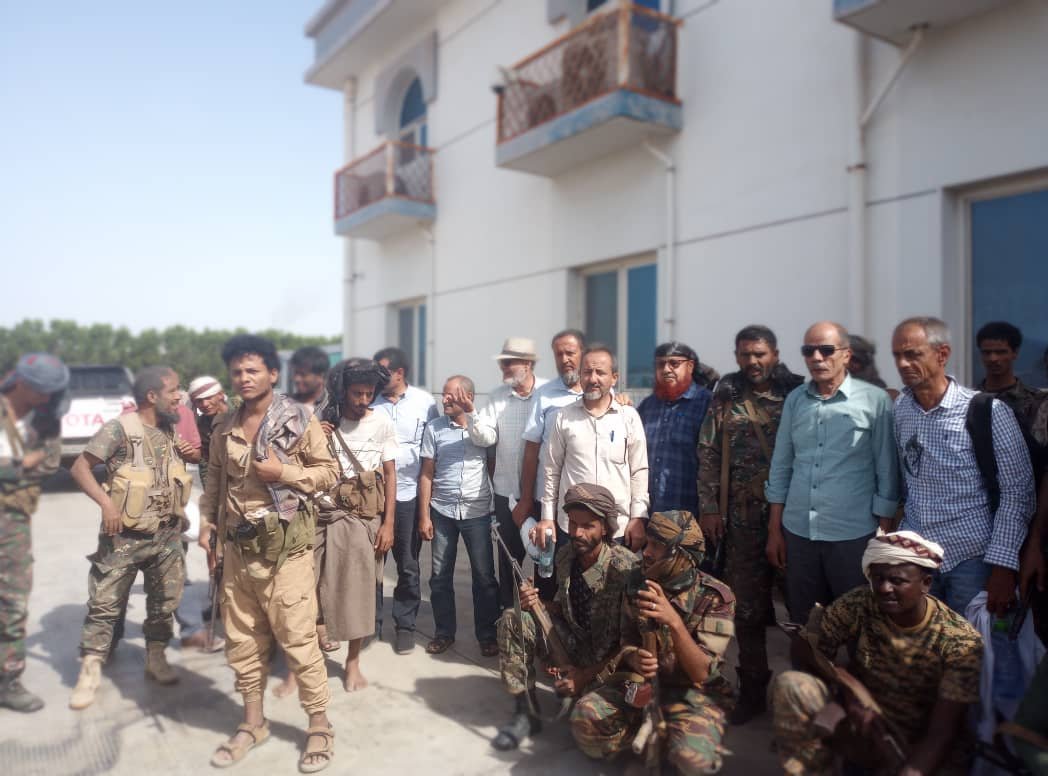 عملية أمنية مشتركة تنجح في تحرير مهندسين مختطفين بأبين Image