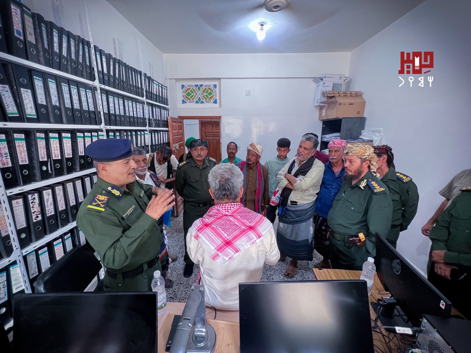 تدشين النظام الإلكتروني للسجل المدني في مديرية رصد بمحافظة أبين Image