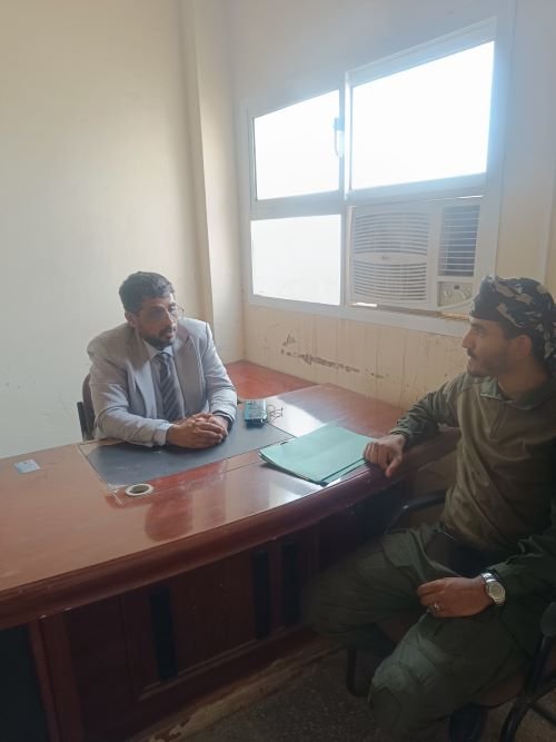 مدير عام مكافحة المخدرات يلتقي مدير مكافحة المخدرات بالضالع Image