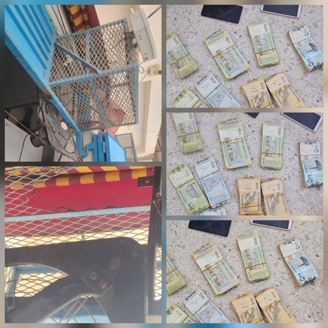 الأجهزة  الامنية بالشحر  تنهي مغامرة لص تسلل لسرقة محل تجاري   Image