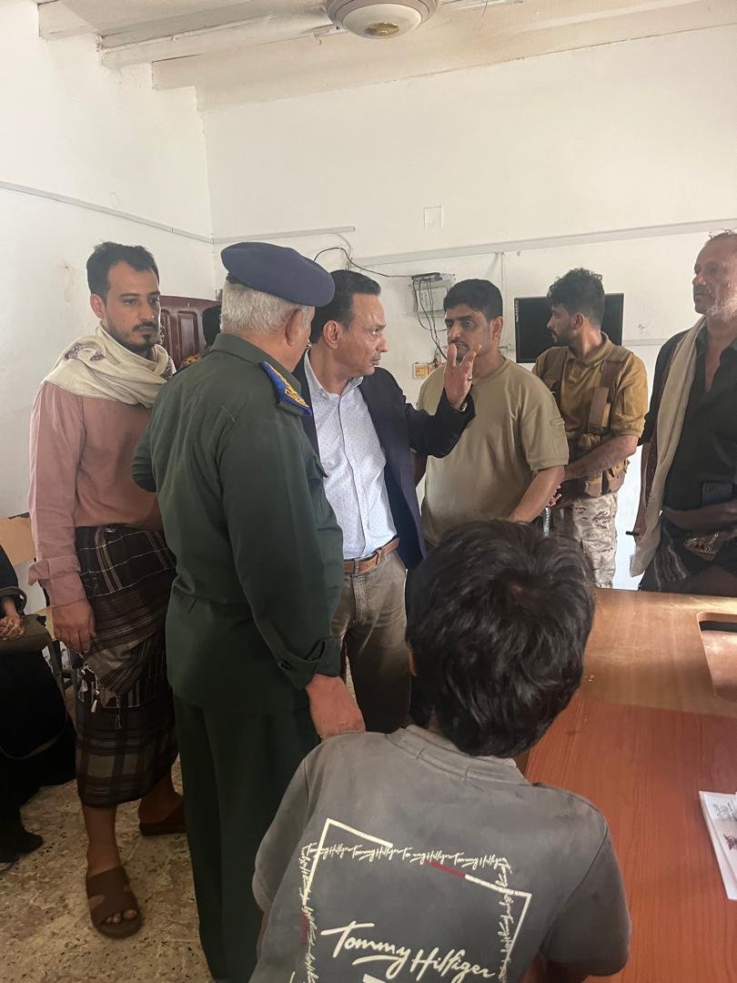 العميد باعش يلتقي مدير عام شرطة أبين ويطلع على سير العمل بإدارة أمن المحافظة Image