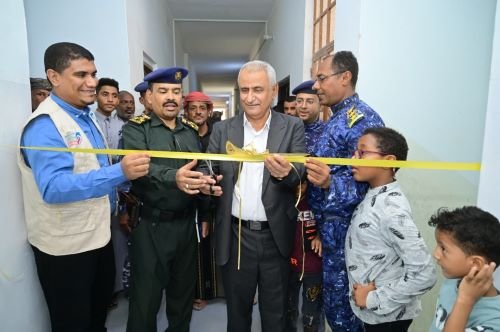 افتتاح مكتب شؤون الأحياء المجتمعية بإدارة الأمن والشرطة بوادي وصحراء حضرموت ضمن مشروع "ترابط" Image