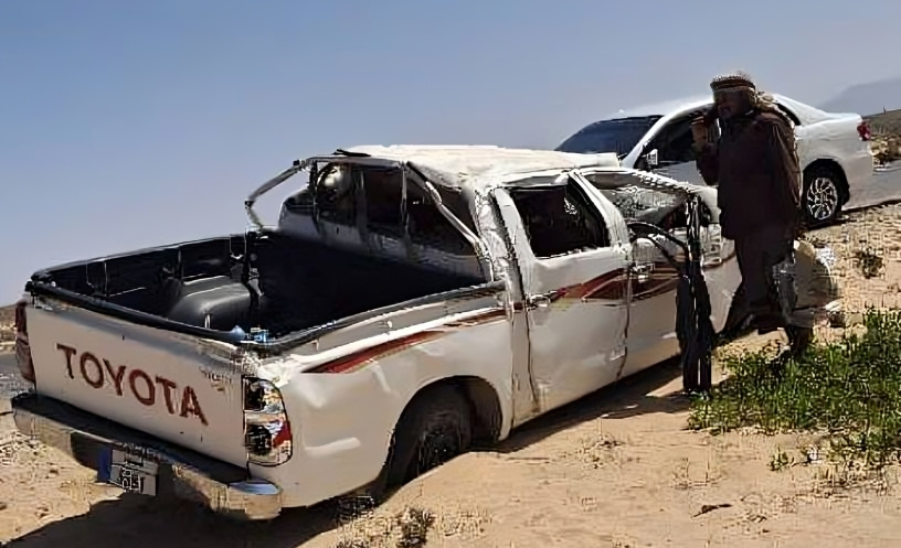 حوادث مرورية في شبوة وأبين تخلف 7 وفيات وعدداً من الإصابات Image