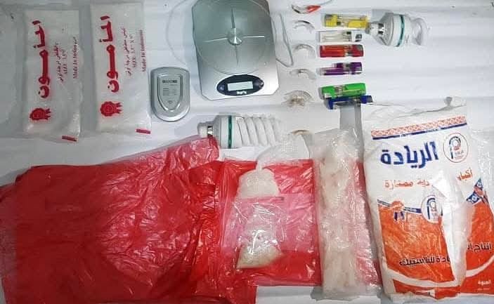 مكافحة المخدرات بساحل حضرموت تضبط عصابة لترويج الشبو المخدر تستهدف النساء والفتيات Image