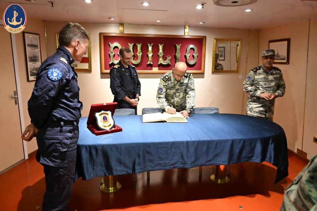 رئيس مصلحة خفر السواحل يزور قوة الاتحاد الأوروبي – عملية "أسبيدس" ويبحث آفاق التعاون البحري الإقليمي Image