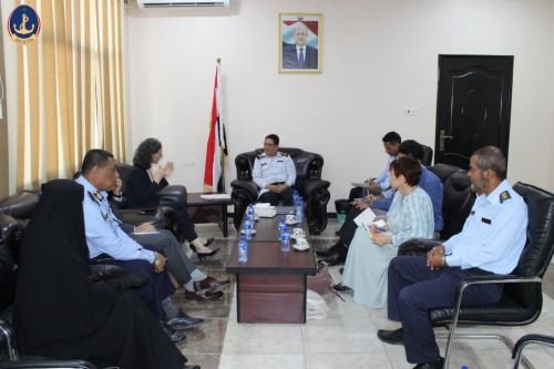 خفر السواحل يبحث مع السفيرة الفرنسية تعزيز شراكة الأمن البحري  Image