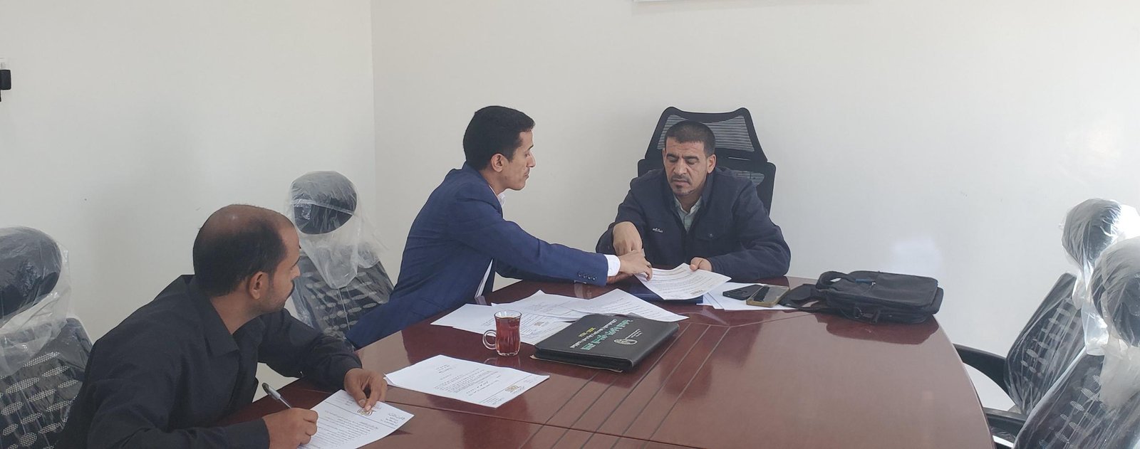 إجتماع بين إدارتي الشرطة والشؤون الإجتماعية يقر اعداد خطة مشتركة لمكافحة المخدرات Image