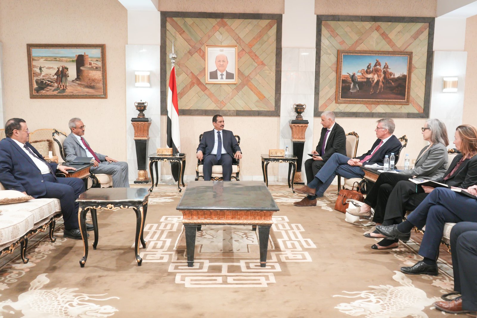 وزير الداخلية يلتقي فريق مكتب المبعوث الأممي Image