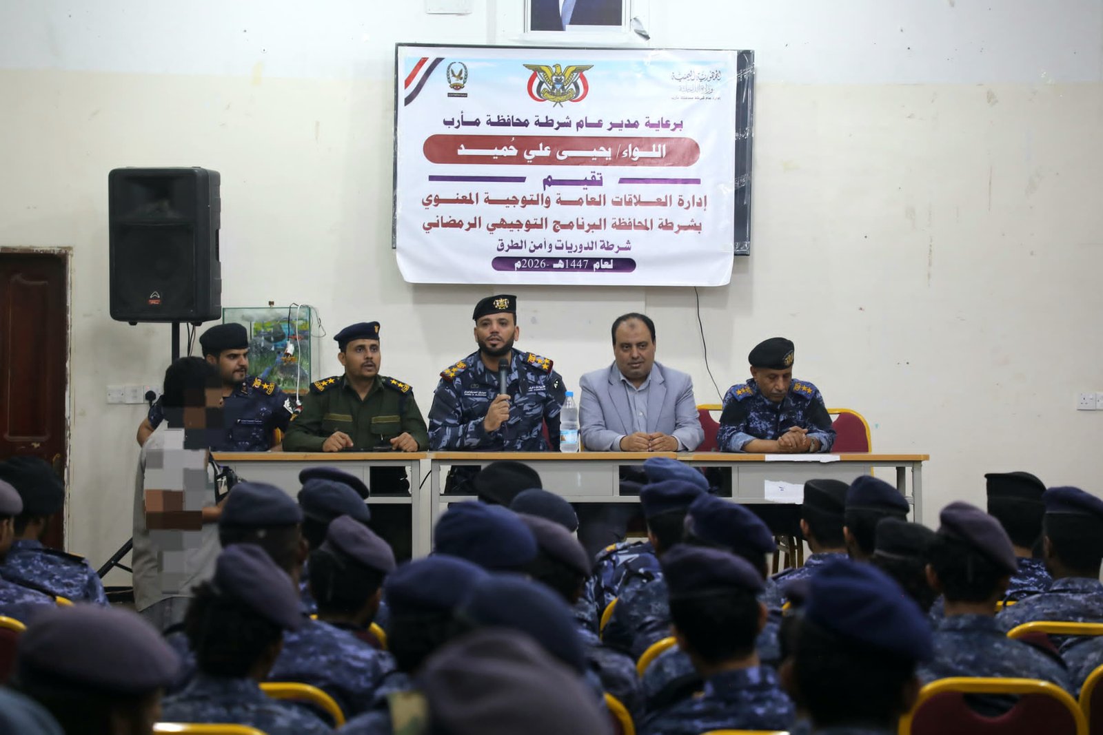 إقامة برنامج توجيهي لمنتسبي شرطة الدوريات وأمن الطرق بالمحافظة Image