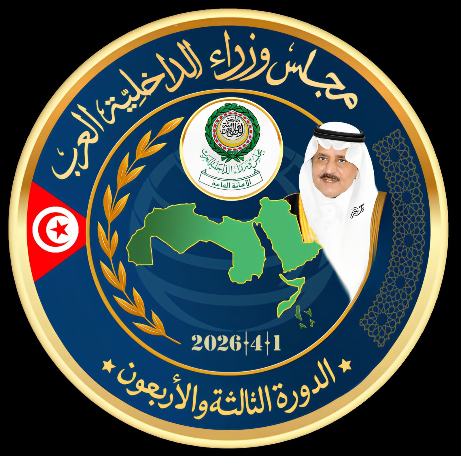 بيان صادر عن الأمانة العامة لمجلس وزراء الداخلية العرب بمناسبة انعقاد الدورة الثالثة والأربعين لمجلس وزراء الداخلية العرب Image