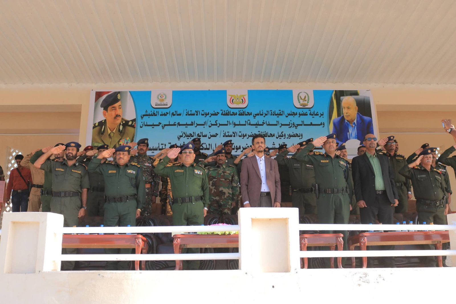 في ذكراها الثامنة.. كلية الشرطة حضرموت تجسّد الجاهزية بعرض عسكري مهيب وتدشّن مرافق أكاديمية ورياضية حديثة Image