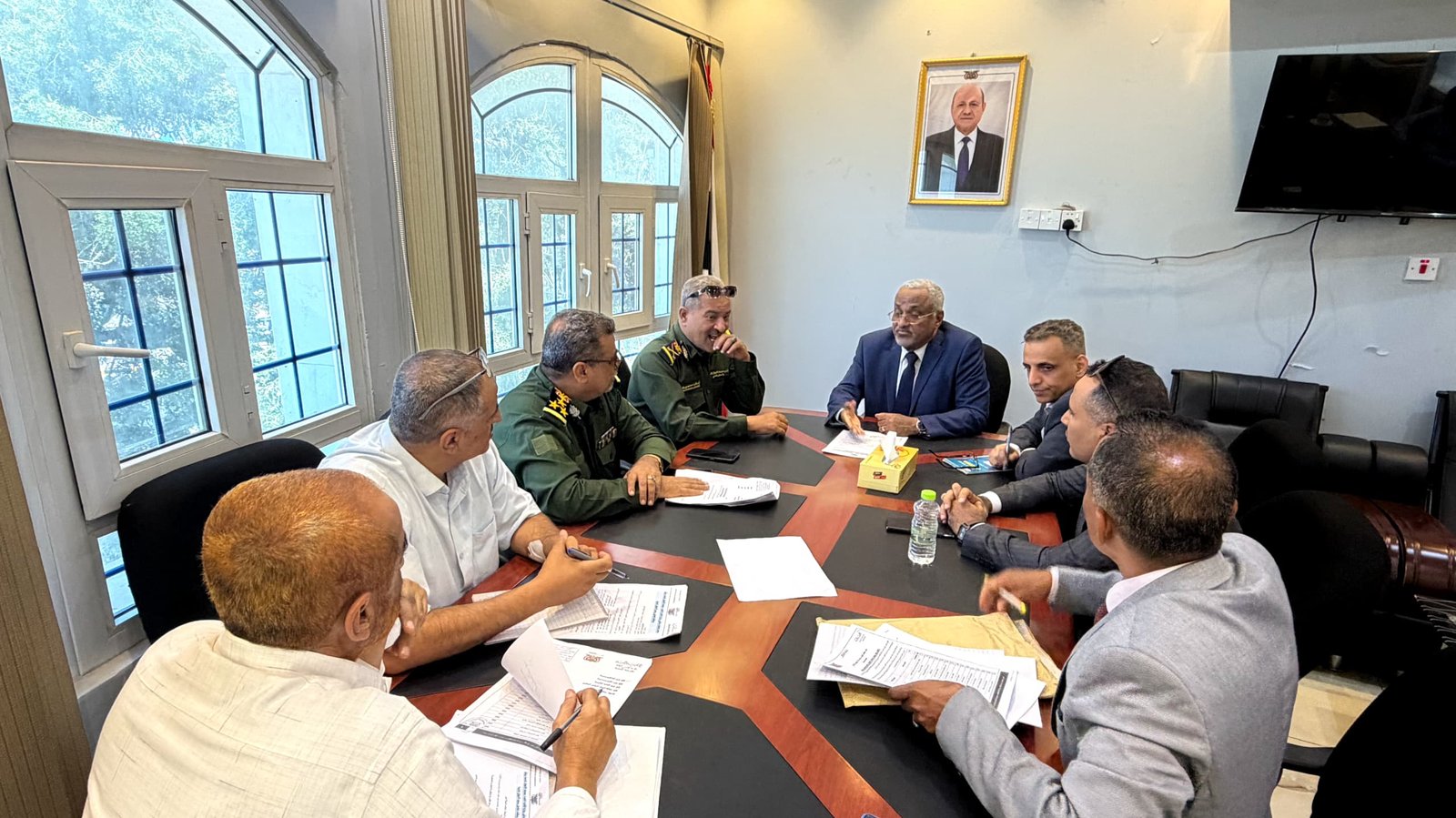 وزير الإدارة المحلية يلتقي رئاسة مصلحة الأحوال المدنية والسجل المدني لمناقشة المبالغ المالية وآلية معالجتها Image