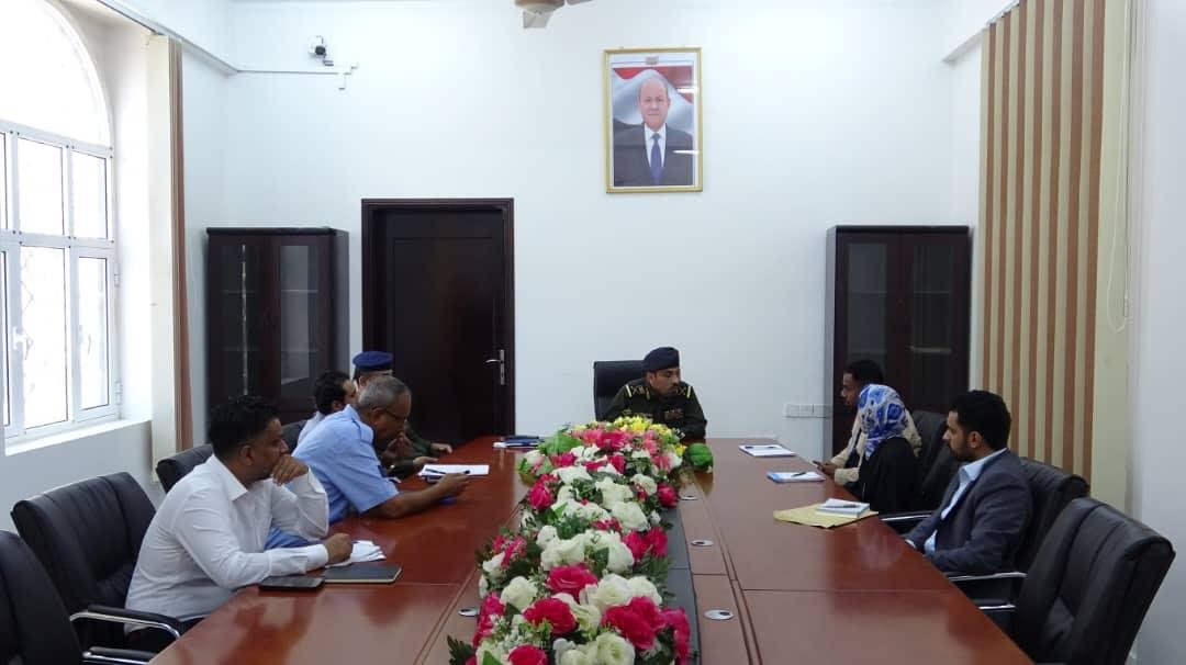 اللواء النسي يبحث مع المفوضية السامية للأمم المتحدة لشؤون اللاجئين تعزيز التعاون وتطوير آليات دعم اللاجئين Image