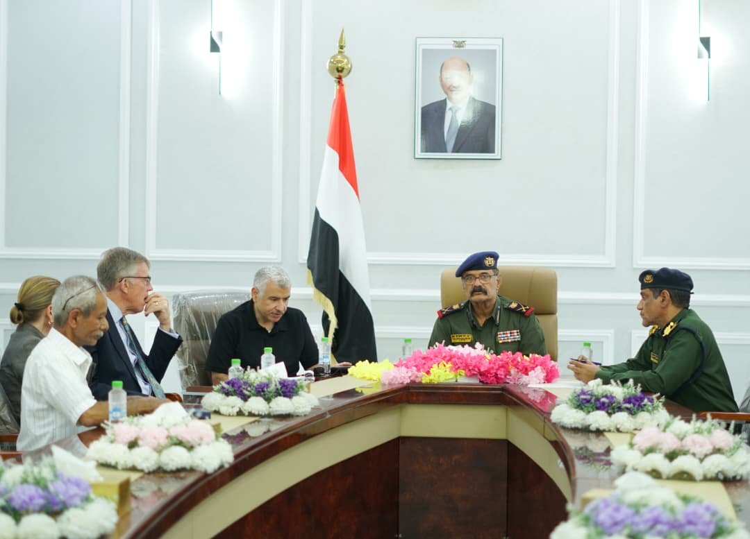 وكيل وزارة الداخلية يناقش مع المستشار العسكري للمبعوث الأممي تطورات الأوضاع الأمنية وجهود مكافحة الإرهاب Image