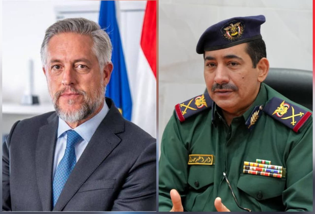 وزير الداخلية يبحث مع سفير الاتحاد الأوروبي أوجه التعاون في المجال الأمني Image