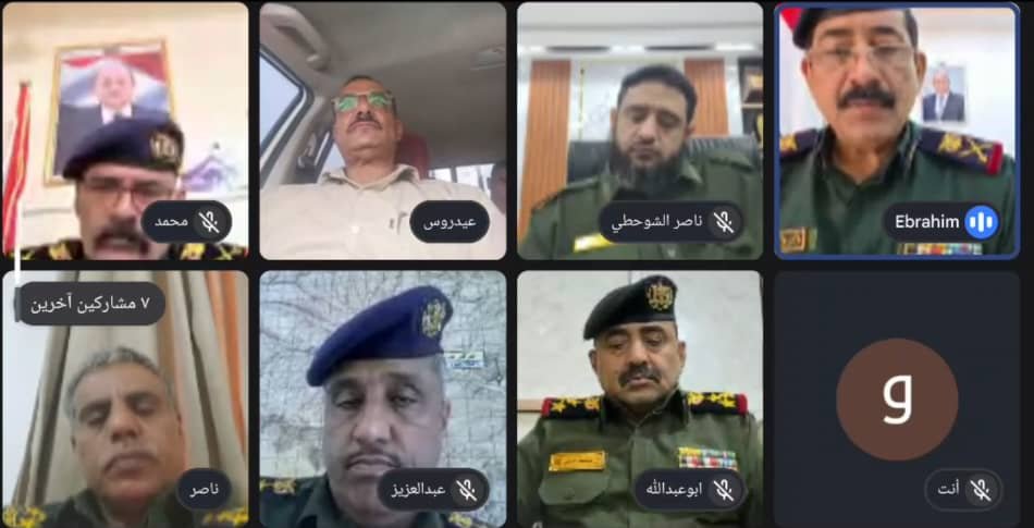 وزير الداخلية يترأس اجتماعاً طارئاً لمدراء الشرطة في المحافظات المحررة لمناقشة المستجدات الأمنية Image