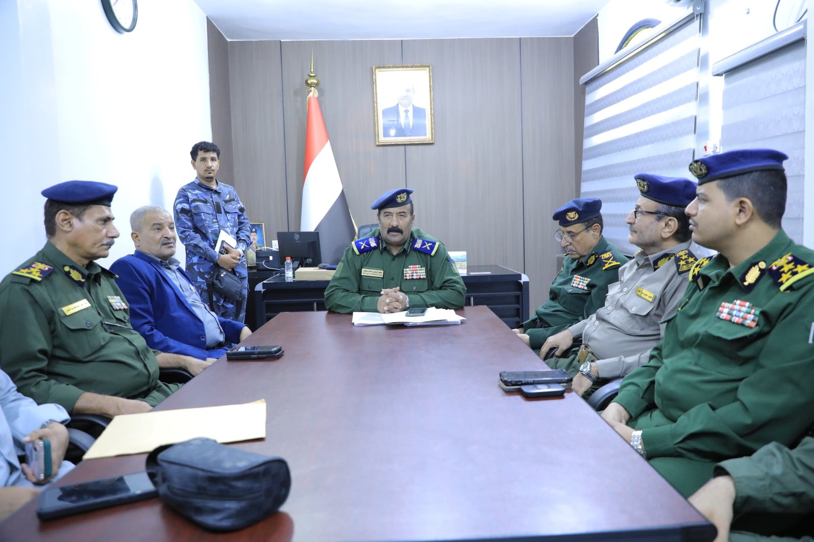 وكيل وزارة الداخلية  يدشّن استكمال تسليم مبنى مصلحة الأحوال المدنية والسجل المدني Image