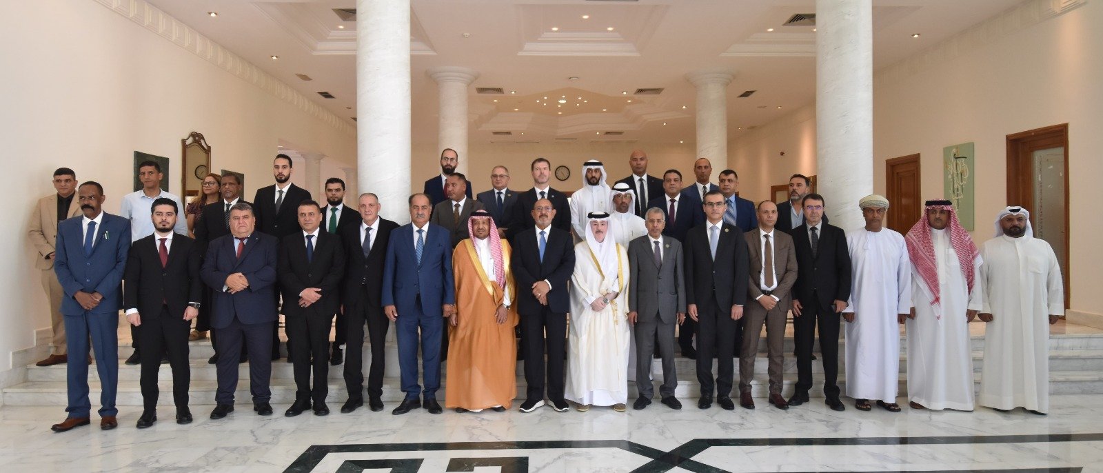 بيان صادر عن الأمانة العامة لمجلس وزراء الداخلية العرب بمناسبة اختتام المؤتمر العربي الثامن عشر لرؤساء أجهزة أمن الحدود والمطارات والموانئ Image